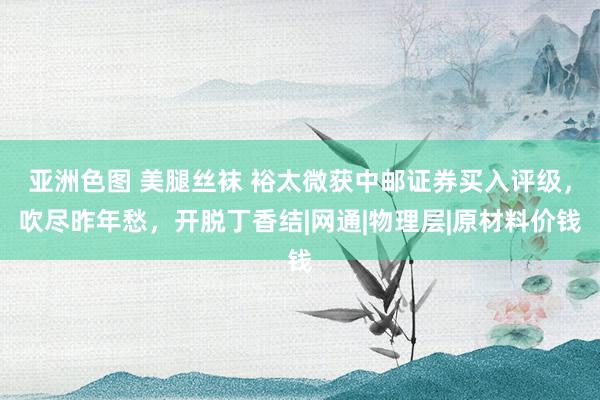 亚洲色图 美腿丝袜 裕太微获中邮证券买入评级，吹尽昨年愁，开脱丁香结|网通|物理层|原材料价钱